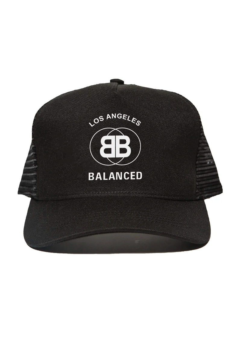 Balanced "Double B" Embroidered Los Angeles Trucker